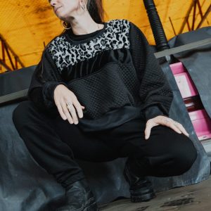 Leopard sweet hoodie