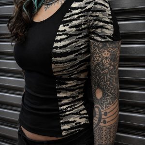 Camiseta Etna Tigre Gris
