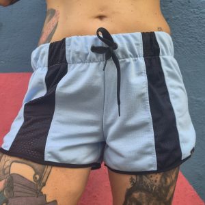 Yuka Pants Turquesa + Rejilla Negra