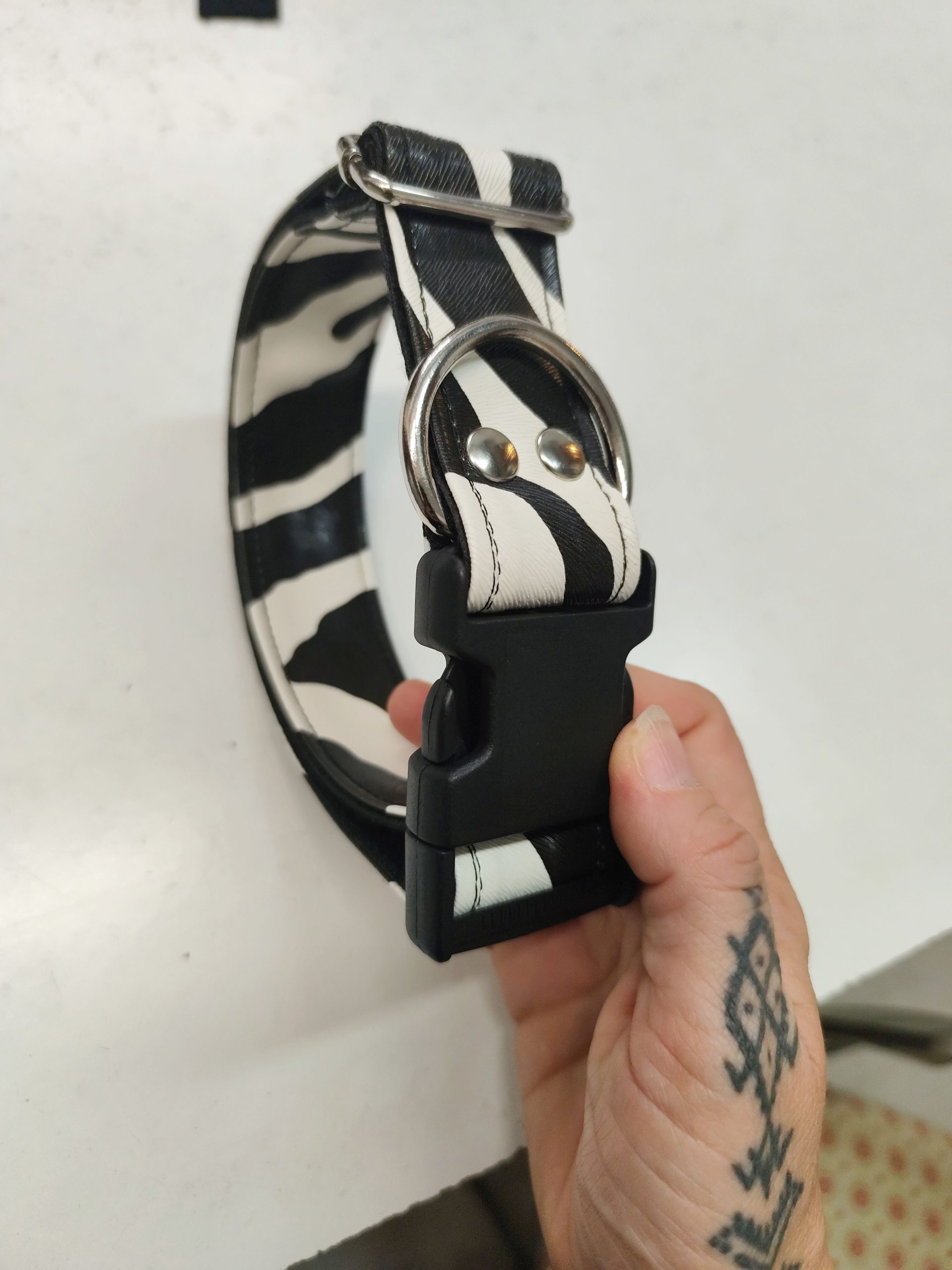 Collar para perro Polipiel Zebra - Imagen 5
