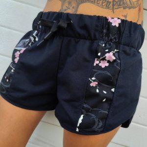 Yuka Pants Negros + Carpas Koi