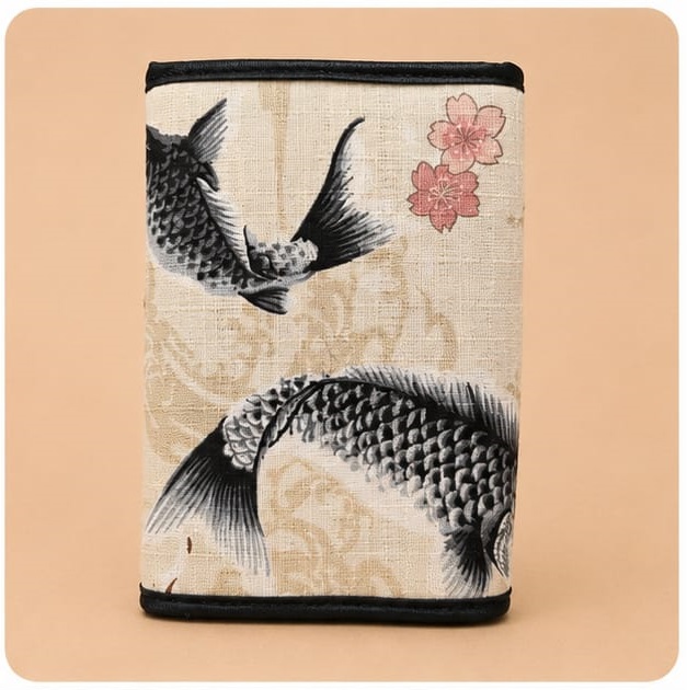 Monedero Carpas Koi Blanco - Imagen 3