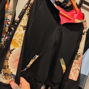 Chaqueta Reversible Gold Peonies